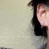 Diamond-Studded Four-Point Star Earrings: Trendy High-End Design for Women, Internet Celebrity Favorite