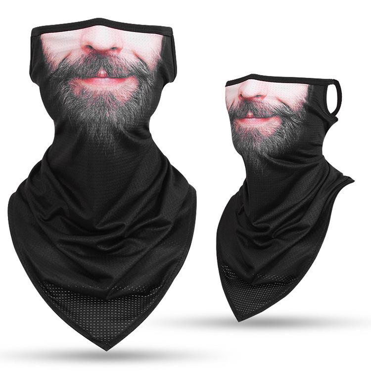 Ice Silk Sun Protection Motorcycle Riding Headband