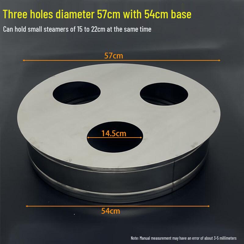 Large Stainless Steel Steamer Grate with Base