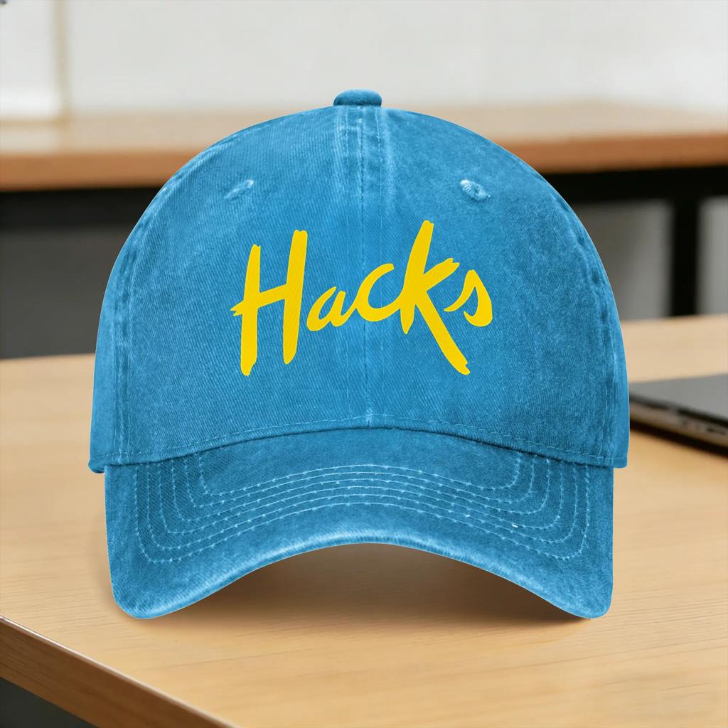 Washed Baseball Cap Yellow Hacks Summer Hip Hop Hats For Couple Women Casual Hiking Fishing Sun Baseball Caps