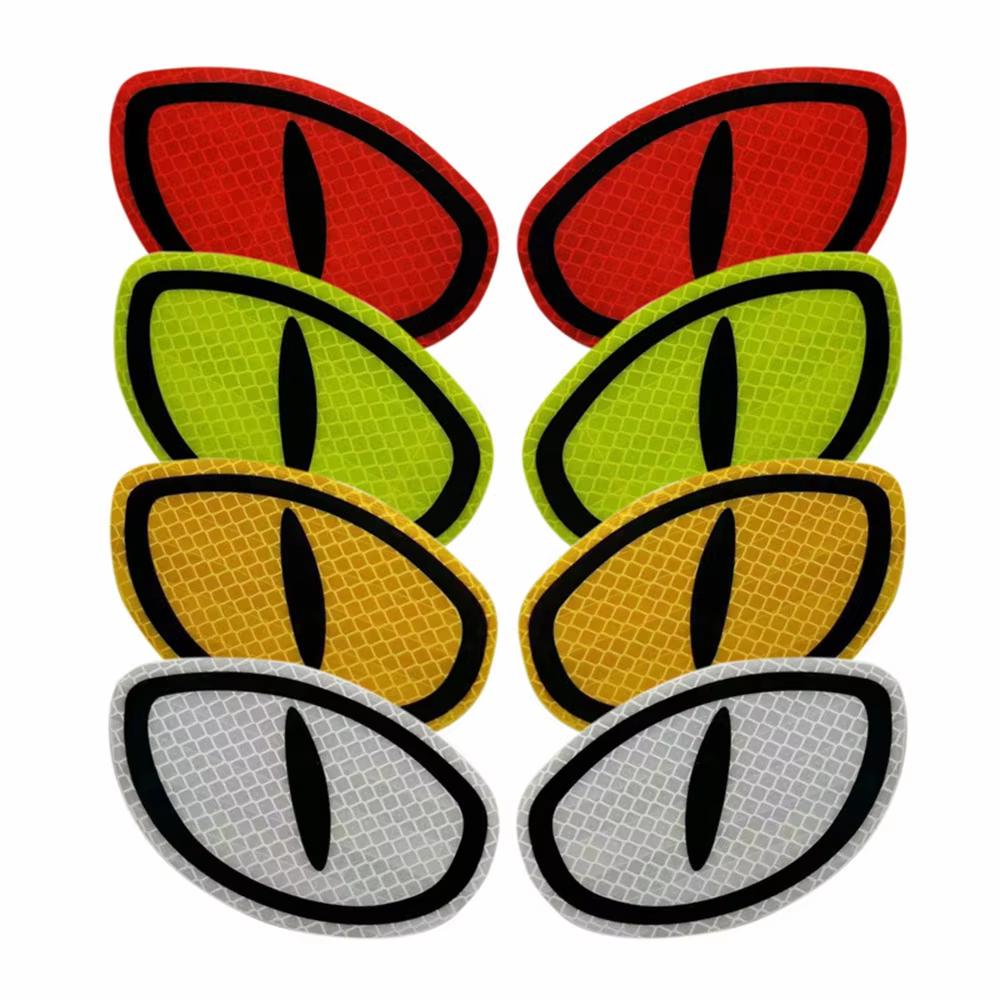 Car Reflector Sticker Night Driving Safety Decal for Auto Truck Motorcycle Trailer Cat Eye Reflective Safety Warning Tape