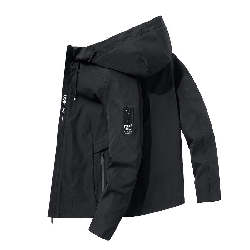 

Korean Style Men s Jacket - Spring & Autumn Casual Sportswear Workwear 3XL