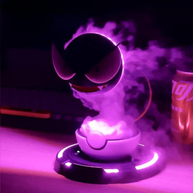 Pokemon Gastly USB Luftfuktare Anime Vattendimma Aromaterapi Diffusor Skrivbordsfuktare Kreativ Atmosfärsbelysning Gåvor