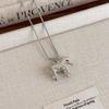 Exquisite Fashion Mini Horse Pendant Long Necklace For Women Sweet Cool Sweater Chain Minimalism Jewelry Accessories Gifts