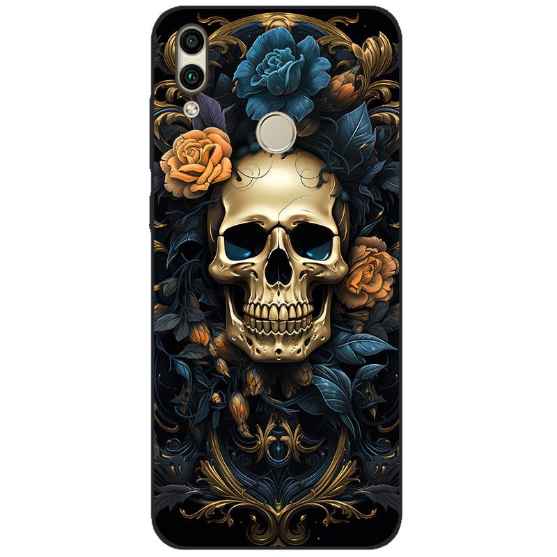 For Huawei Honor 8C 8 C Shockproof Protective Phone Case on Honor 8C Fashion Silicone Cover Honor8C Case 6.26" Honor 8C Case