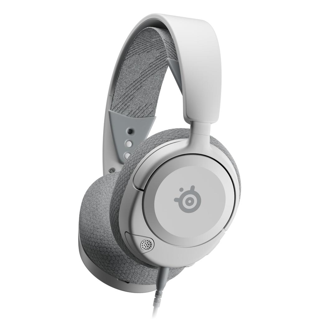 SteelSeries Arctis Nova 1 Gaming Headset Drivers Spatial Audio Comfortable Design Durable Ultralight Microphone PC Switch Xbox White Multi-System -