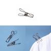 Stainless Heavy Duty Steel Laundry Clips With Antiwind For Indoor Drying Outdoor