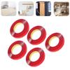 5 Rolls Double Sided Acrylic Tape 0.1mm Thick 15mm Wide 10m   Removable Heavy Duty Mounting Tape