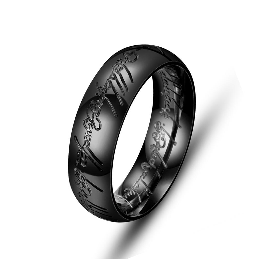 2025 Simple Magic Rings For Men Women Similar To Movies Carving Ring Fashion Jewelry Creativity Gift