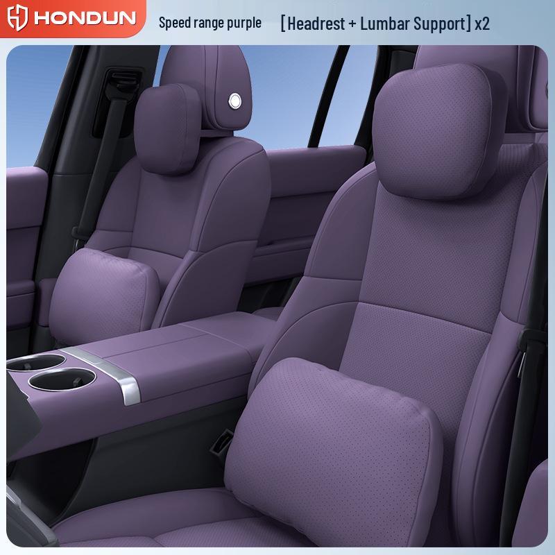Essential Car Interior Accessories Set for Zero Run Lafa5: Headrest & Lumbar Support with Neck & Waist Protection