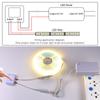 12V 5A Bathroom Mirror Led Dimmer Switch Capacitive Cct Adjustable Touch Sensor Switch For Mirror Light Backlight Decoration