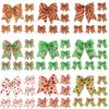 Multi-Color Christmas Tree Ornament Bows - Single Pack