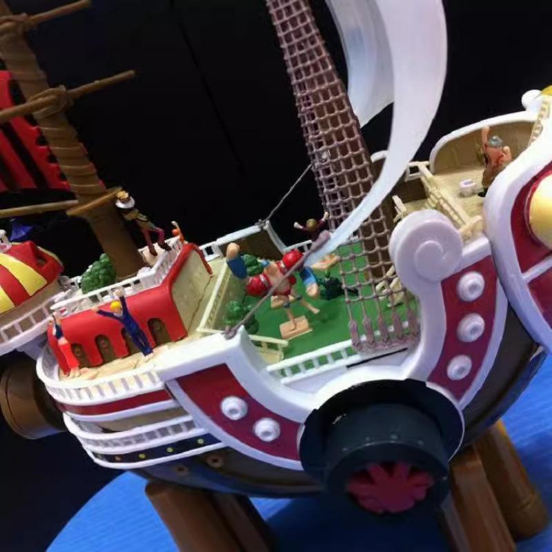One Piece Figure One Piece Ship Wanli Sunshine Meili Animation Model Tide Play Ornament Toy Ornament