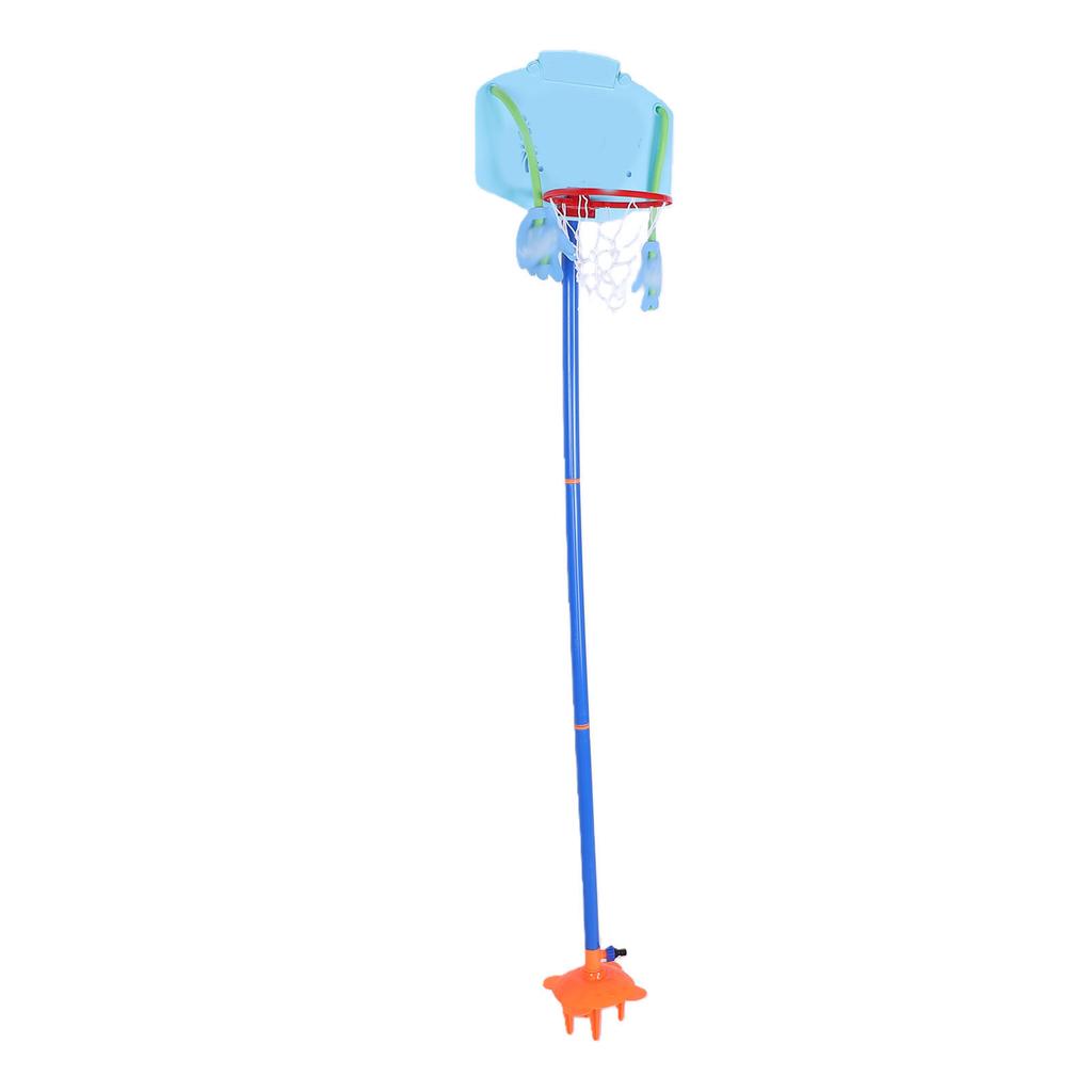 Water Sprinkler for Kids Outdoor Play Rotating Water Sprayer Toy for Backyard Garden Basketball Loop Backboard