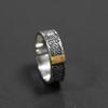 Adjustable Sterling Geometric Ring Men Women Vintage Minimalist Finger Unique Design