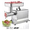 VEVOR Commercial Meat Grinder, 9.5 kg/Min Capacity, #32 Electric Meat Mincer with 3 Plates, 3 Sausage Stuff Tubes
