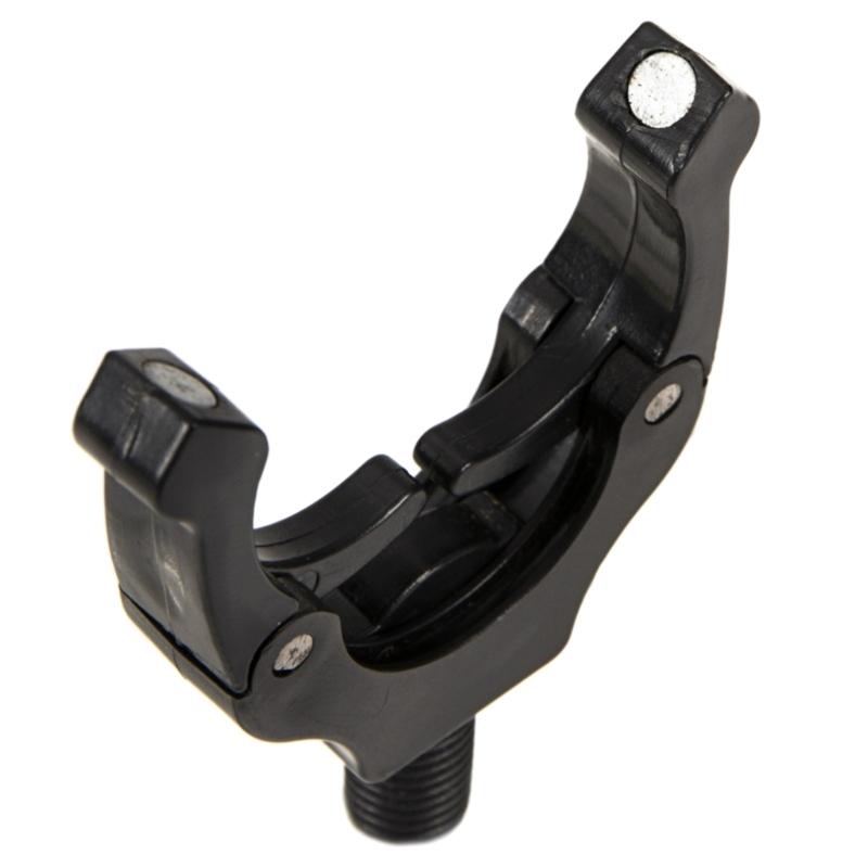 2 Pcs Magnetic Fishing Grips Bracket Head Carp Fishing Rod Rest Holder Head