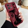 Luxury J-Jujutsu Kaisen Silicone Case For Motorola Moto G86 G85 G75 G56 G06 Edge 70 60 50 Fusion Eye Ladder Phone Case
