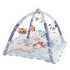 Baby Fitness Playpen Set: Early Education Toys with Ocean Balls & Crawling Mat for 0-3 Years.