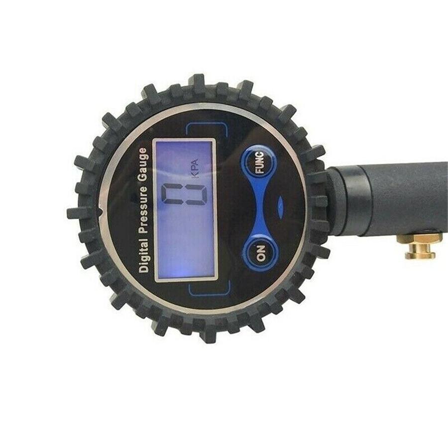 

Digital Inflatable Meter 0-200psi With Nozzles LCD Display for Truck/Car/Bike