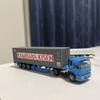TOMYTEC Scale N Gauge Diecast Model Cars by Isuzu Giga Shipping Container Truck and Nissan Diesel C800 Live Fish Transport Truck of 1/150 (set 2).