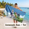 Custom Name Large Beach Towel,Hunter × Hunter Quick Absorbent Towel For Outdoor Travel Poolside
