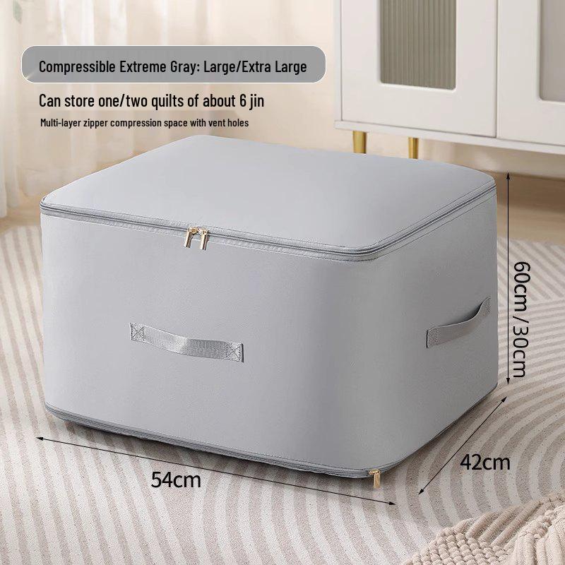 Quilt and Clothes Compression Storage Bag for Bedding and Down Jackets