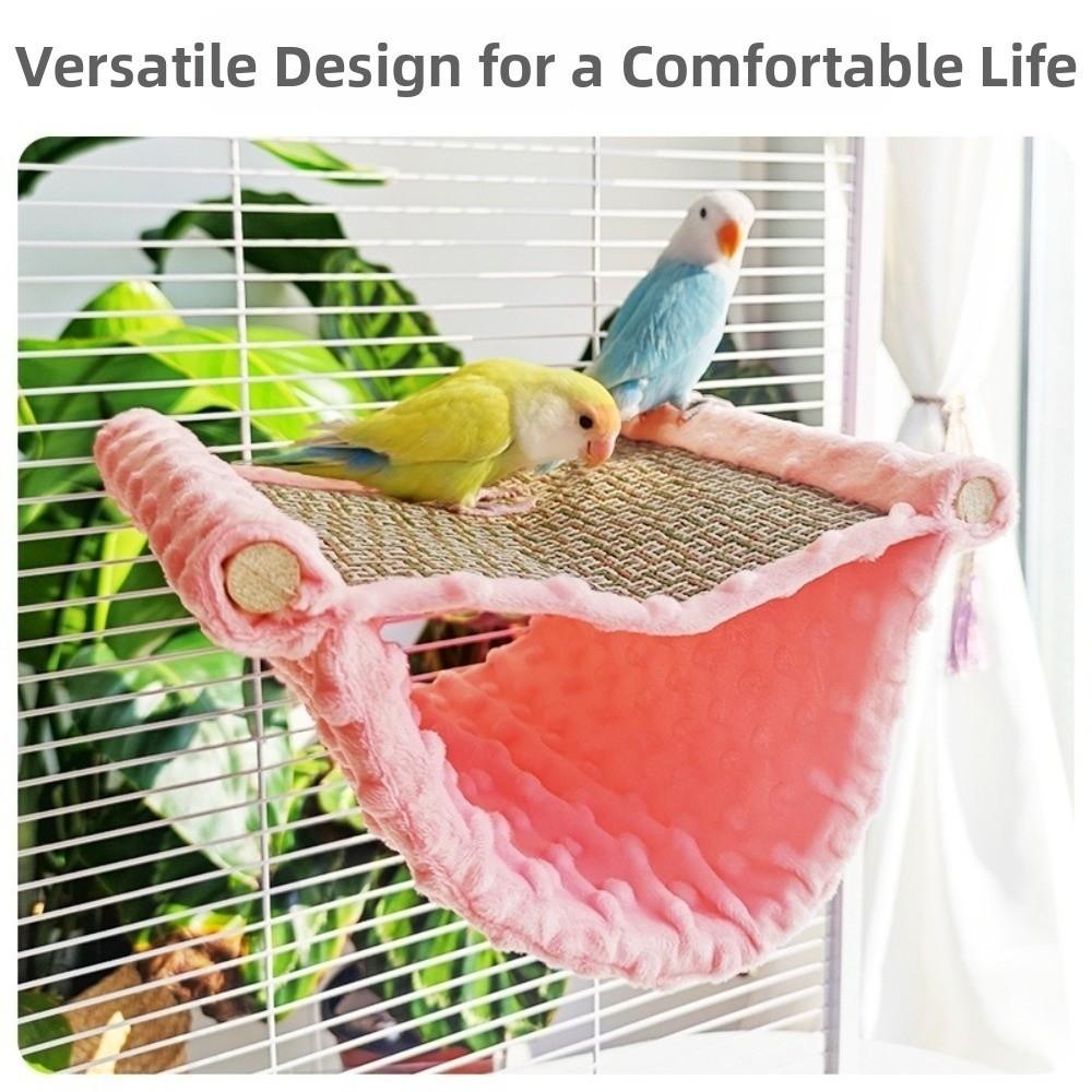 Breathable Bird Sleeping Nest Summer Pet Bird Cage Swing New Parrot Hammock for Small Pets