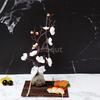 plate tray beauty seafood Sushi Decorating Flowers tree Plants Artistic Conception Decorating Ornament Creative Peach blossom