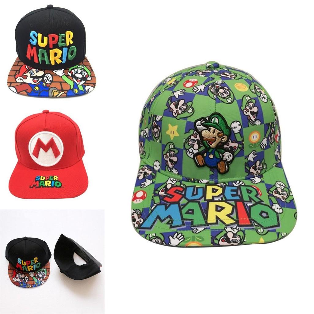 Elegante Boné Trucker de Beisebol Super Mario Luigi com Ajuste Regulável para Todos