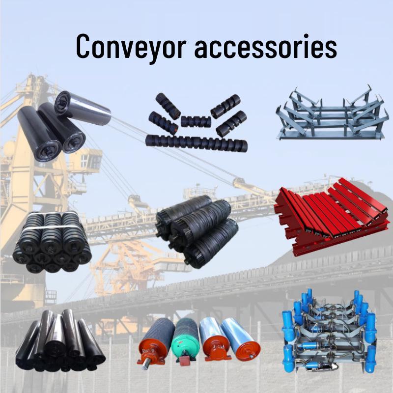 Waterproof, Dustproof Self-Aligning Idler Roller with Long-Life, High-Elasticity, Wear-Resistant Rubber for Screw and Bottom Roller Cleaning