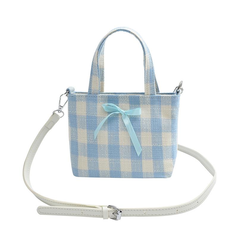 Girls Handbag Women's New Small Square Bag Messenger Bag