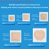 5 Sizes Pressure Ulcer Patch for Bedridden Patients Foam Dressing Waterproof Sterilized Wound Bandage with Border