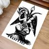 Custom Personalization Baphomet Print Area Rug - Soft, Washable Non-Slip Indoor Mat,Living Room,Home&Office Decorative Rug