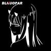 BLKUOPAR Zero Two Smile Anime Car Stickers Personality Peeker Cute Car Label Waterproof Sunscreen Silhouette Decal Decoration