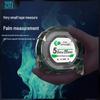 5m High-Precision Self-Locking Steel Tape Measure, Black Scale, Cut and Wear-Resistant.
