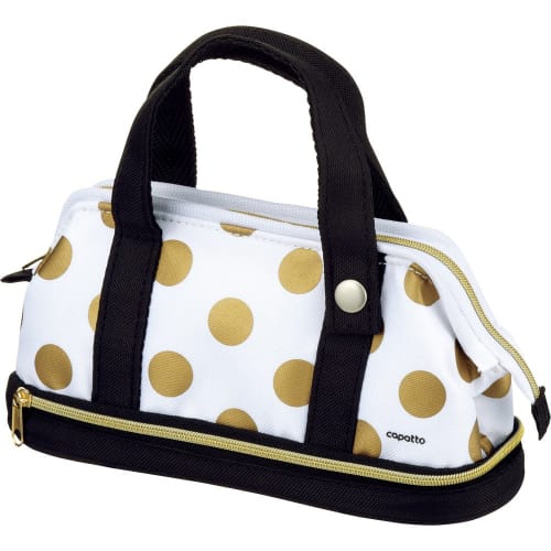 

KOKUYO Pencil Case Pencil Case Large Capacity Pen Pouch Kapat Gold F-VBF150-4