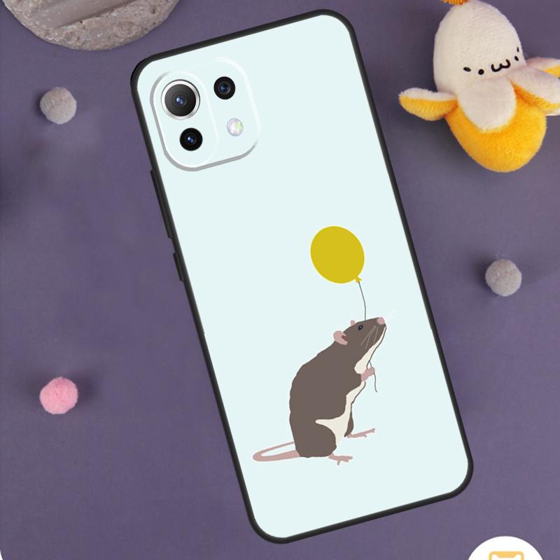 Cute Cartoon Animal Rat Case For Xiaomi 15T Pro 13T 14T 14 15 Ultra 17 Pro Max POCO F8 Pro F5 F6 F7 X5 X6 X7 Cover