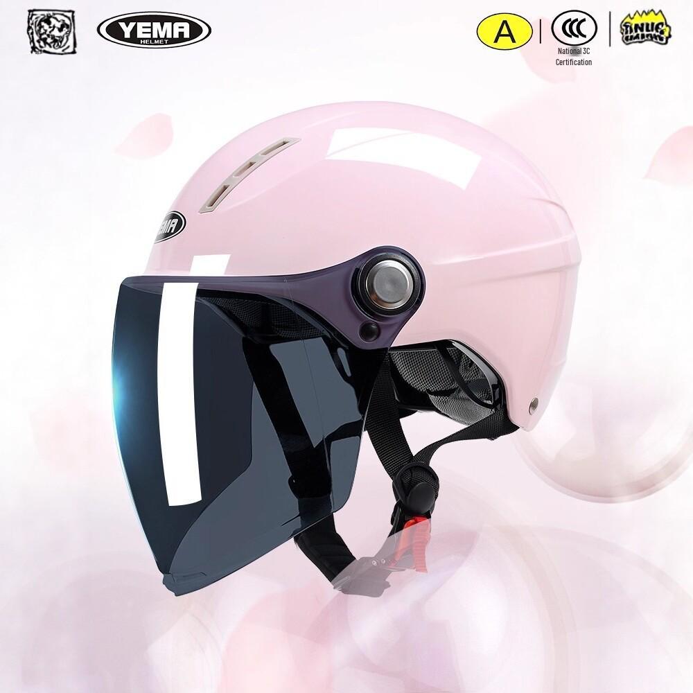 Wild Horse Universal Half Helmet for Electric Scooters & Motorcycles - 3C Certified, Sun Protection, All Seasons, Unisex