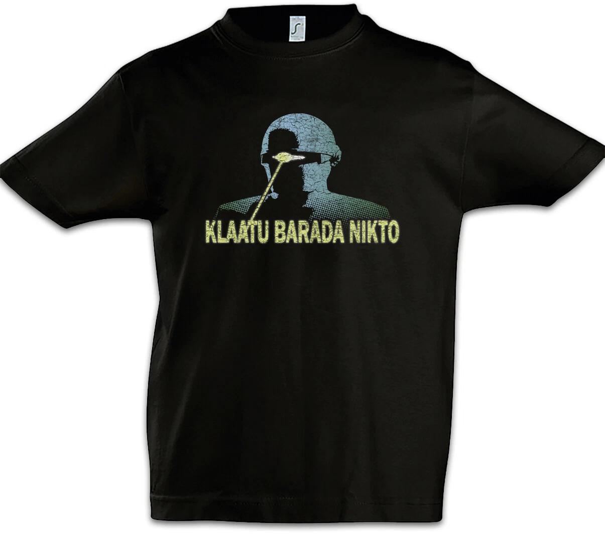 Klaatu Barada Kids Boys kids boys T-Shirt The Day The Earth Still Stood Stand 100
