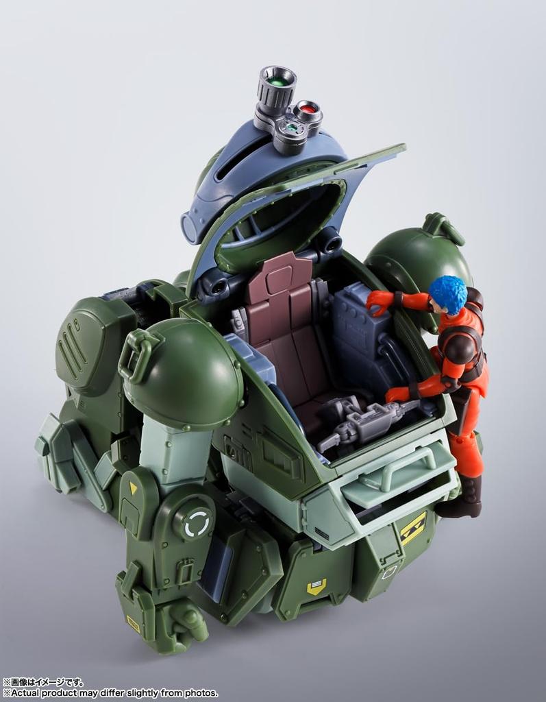 TAMASHII NATIONS R Armored Trooper Votoms Scope Approximately and PVC Action Figure HI-METAL Dog, 165mm, ABS, Die-cast, Pre-painted