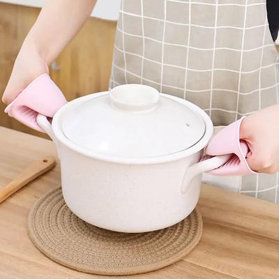 1 Stück Dicke Silikon Hitzebeständige Handschuh Ofen Mikrowelle Rutschfest Verbrühschutz Greifer Topflappen Handschuhe Kochen Küchenwerkzeug