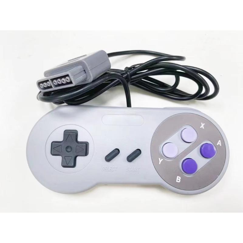 Wired Gamepad 16 Bit Controller AV Cable for SNES System Console Control Pad Game Console Gaming Joypad Acssories