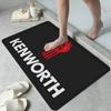 K-Kenworth Truck Logo Floor Mat Rectangle Anti-slip Home Soft Badmat Front Door Indoor Outdoor Mat Welcome Doormat