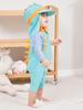 Kids' One-Piece Dinosaur Swimsuit with Sun Protection, Ages 0-7
