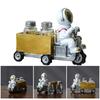 Resin Astronaut Figurines Statue Salt Pepper Bottle Holder Ornaments Home Decoration Kitchen Crafts Decorative Ornaments
