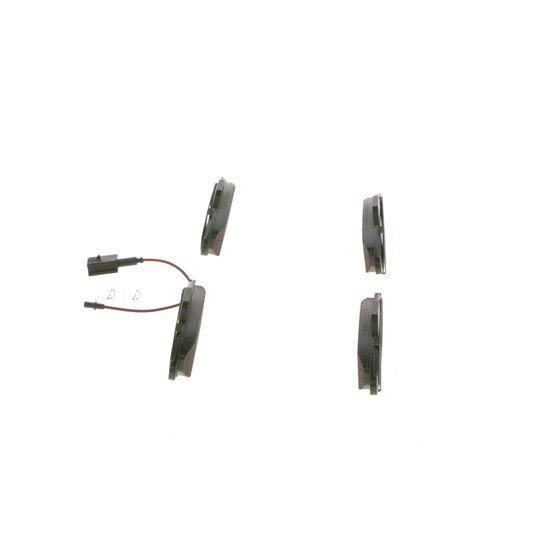Bosch lot de 4 plaquettes de frein bp1025 0986494115