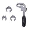 Multifunctional Bathroom Wrench Adjustable Wrench Repair Disassembly Tool for Faucet Valve Connecting Pipe Shower Head