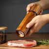 Acacia Wood Pepper Spice Mill Portable Handheld Salt Grinder  Kitchen Accessories