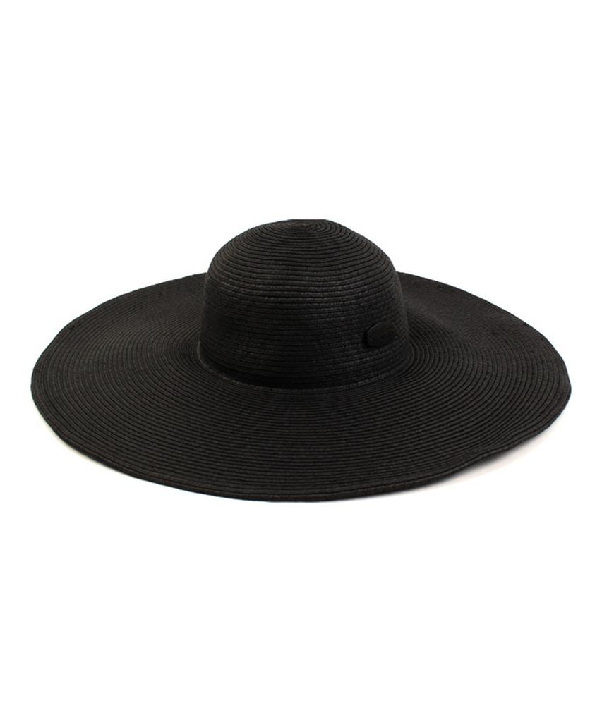 Yunibeosyeolkemiseuteuli Long Black Wire Cloche Hat Bk Summer Fedora
